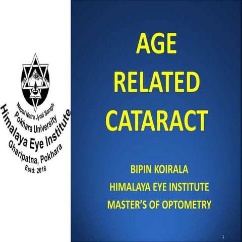 AGE RELATED CATARCT.pptx