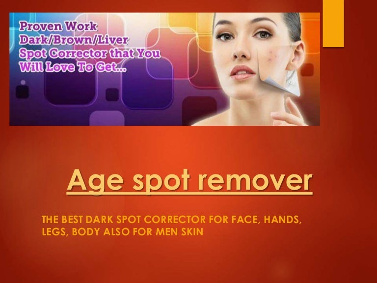 men's age spot remover