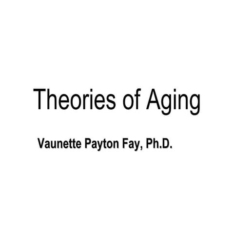 Age theories