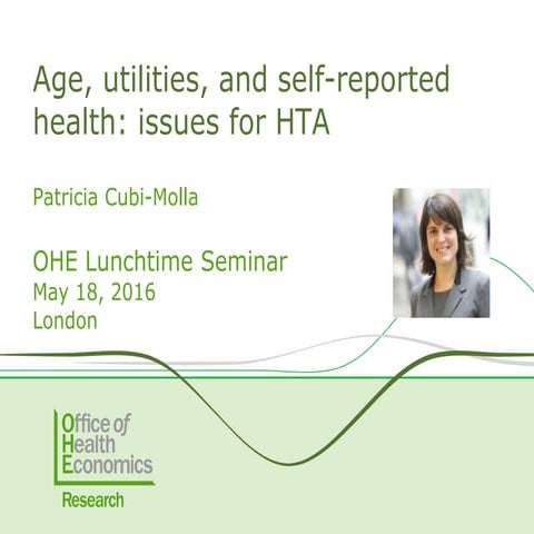 Age, utilities, and self-reported health: issues for HTA