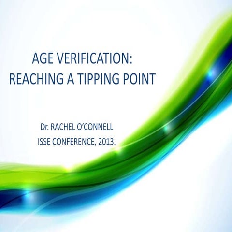 Age Verification: Reaching a Tipping Point