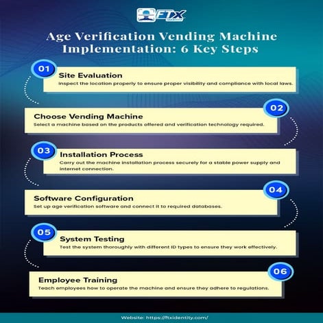 Age Verification Vending Machine Implementation: 6 Key Steps