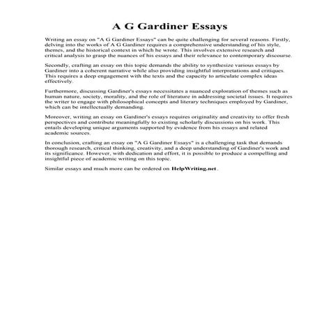A G Gardiner Essays.pdf