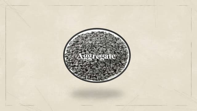 A Presentation on Aggregate.
