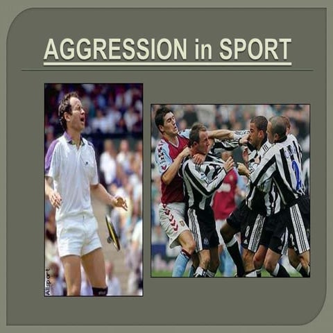Aggression in sport 