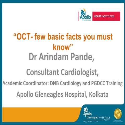 OCT - few basic facts