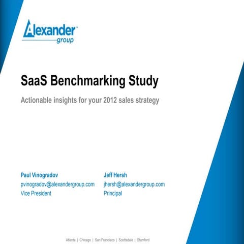 SaaS Benchmarking Study