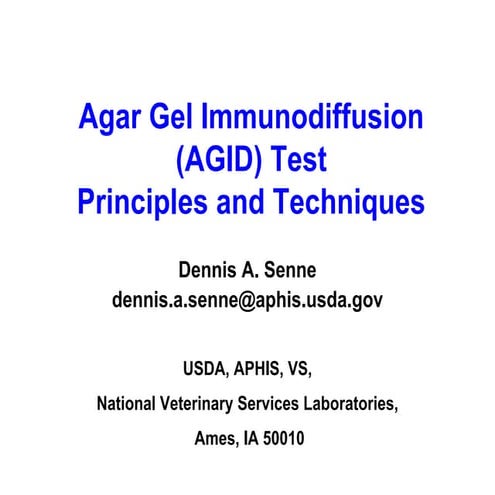 Inmunodiagnostico AGID | PDF