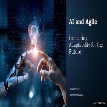 Agile Chennai 30-31Aug 2024 | AI and Agile - Pioneering Adaptability for the ...