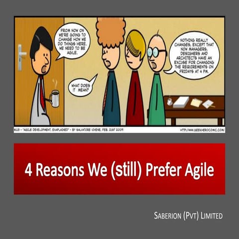 Why Agile?