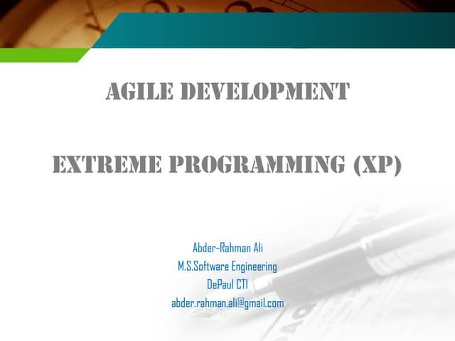 Agile Development Ultimate Slides