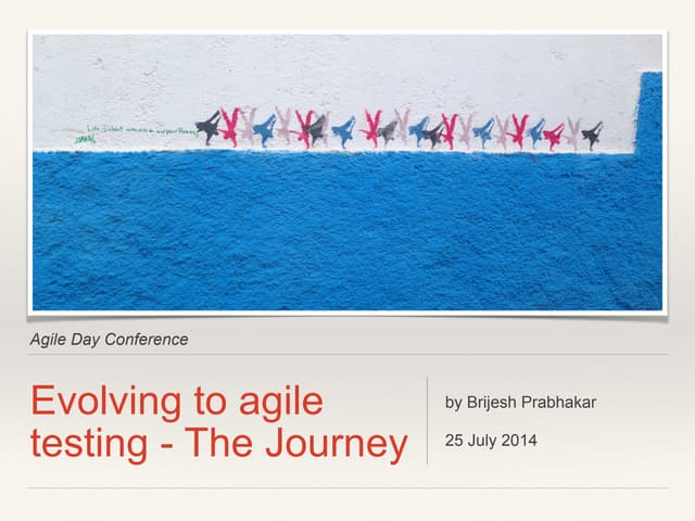 Agile   Journey to agile