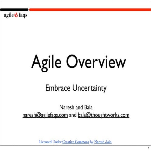 Agile Overview
