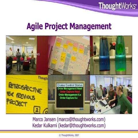 Agile  Project  Management