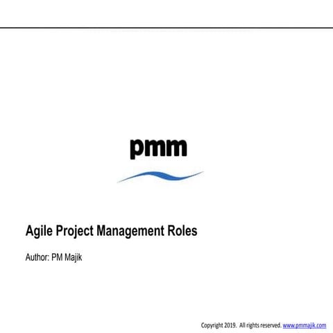 Agile Project Management Roles
