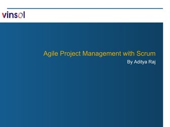 Agile Project Management with Scrum