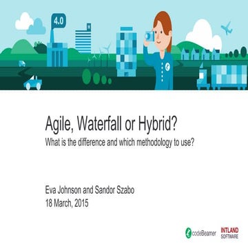 Webinar: Development with Agile, Waterfall and Agile-Waterfall Hybrid