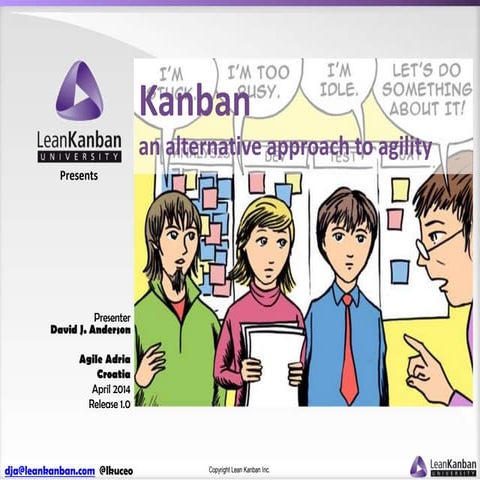 Kanban - an alternative path to agility (Agile Adria)
