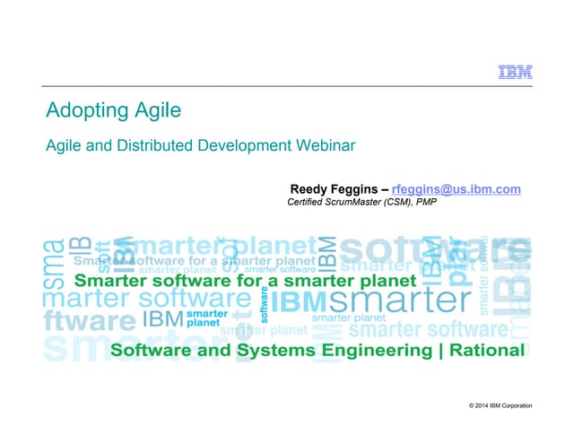 Scaling Agile and distributed development webinar v1.0