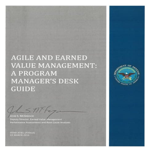 Agile and earned value management  