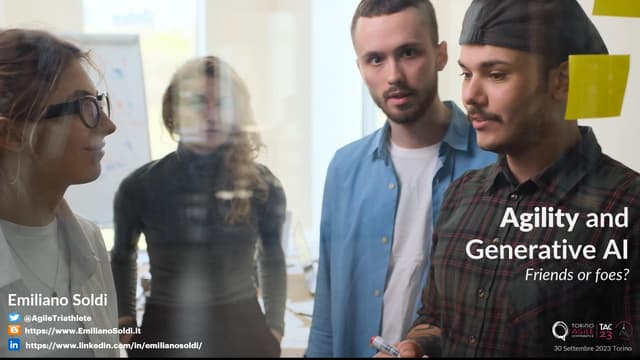 Agile and Generative AI - friends or foe?