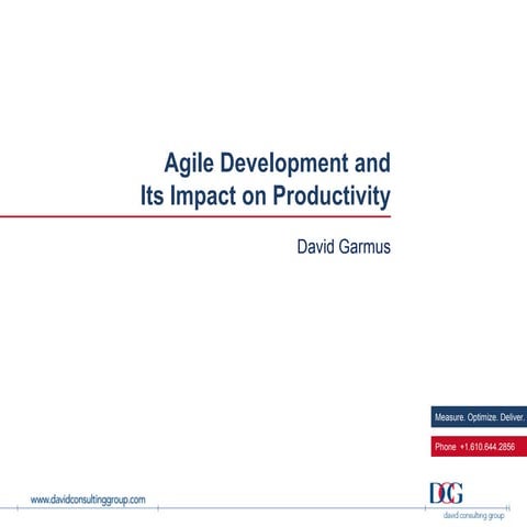 Agile and Its Impact on Productivity