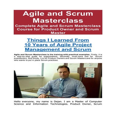 Agile and scrum masterclass
