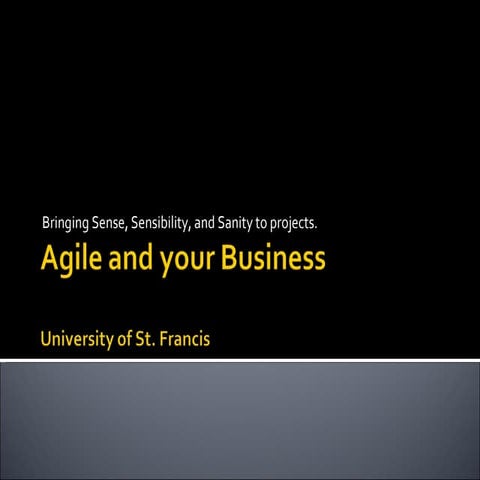 Agile And Your Business V2