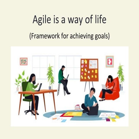 Agile as a way of life ppt