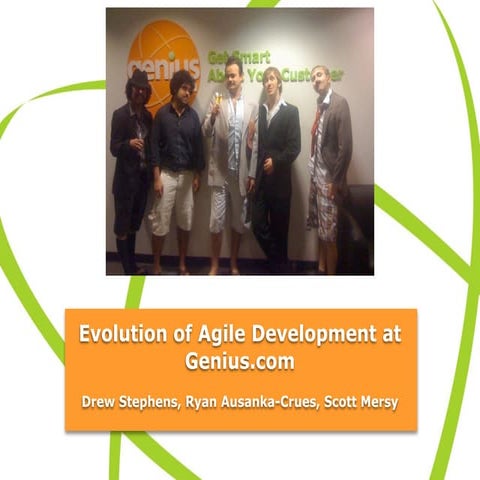 Agile At Genius.com