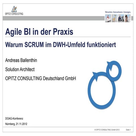 Agile Business Intelligence in der Praxis - Scrum im DWH-Umfeld