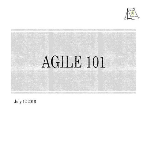 Agile camp2016 agile101