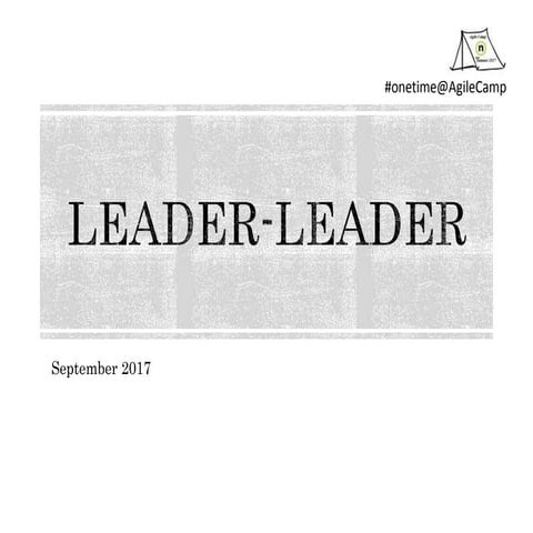 Agile camp2017 leader-leader