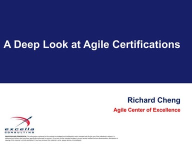 A Deep Look at Agile Certifications