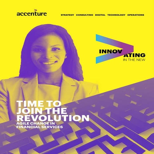 Time to join the revolution: Agile change in financial services