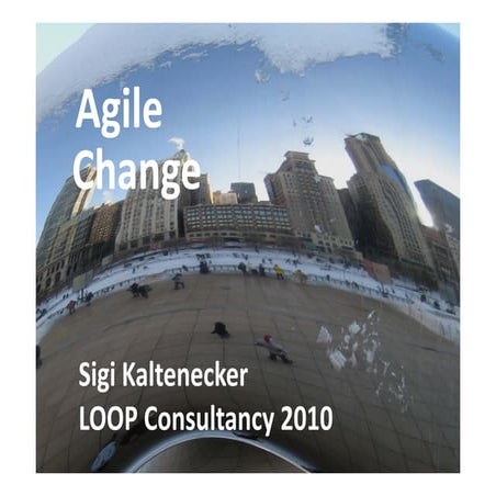 Agile, Change, Management 2010