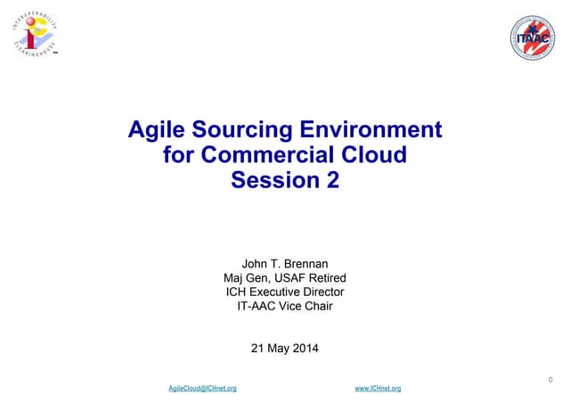 Agile Cloud Conference 2 Introduction - John Brennan
