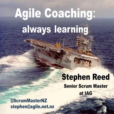 Agile Coaching by ScrumMasterNZ