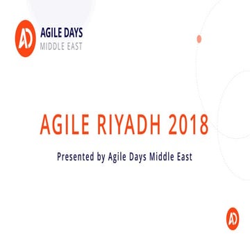Agile Riyadh 2018 Conference