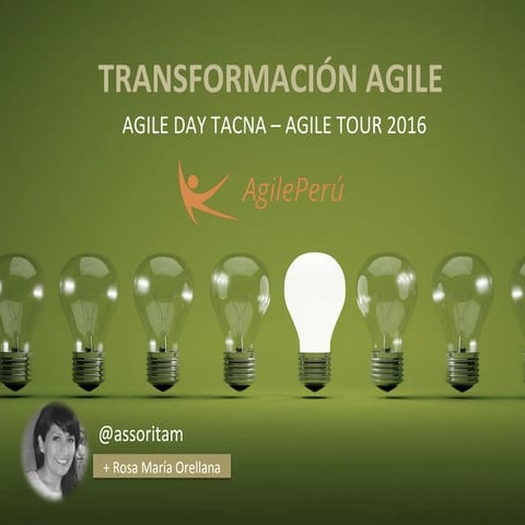 Transformación Agile