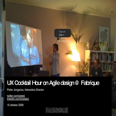 Agile Design the Fabrique way