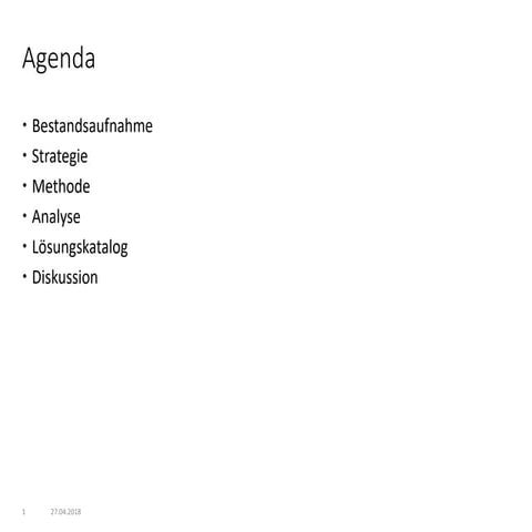 Wie könnte man eine Agile-DevOps Transformation angehen?