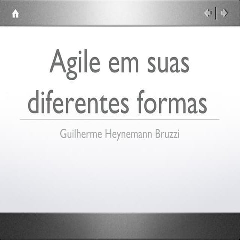Agile emsuasdiferentesformas