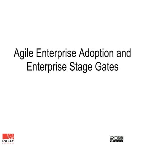 Agile Enterprise Adoption And Enterprise Agile Enterprise Adoption And Enterp...