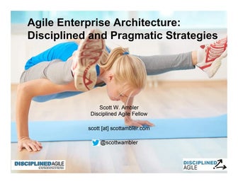 Agile enterprise architecture
