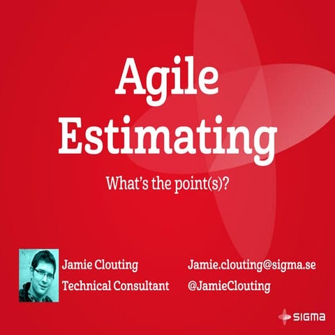 Agile estimating - what's the point(s)?