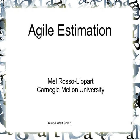 Agile estimation 1_Мел Росс