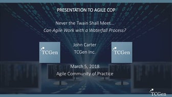 Can Agile Work With a Waterfall Process?