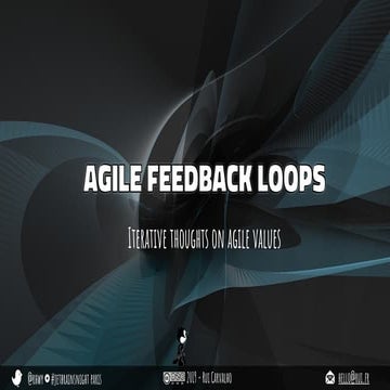 Agile Feedback Loops | PPT