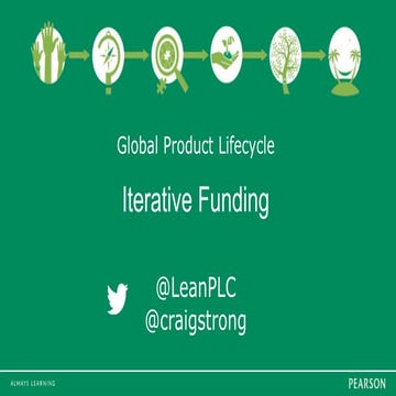 Agile And Finance : Global Product Lifecycle